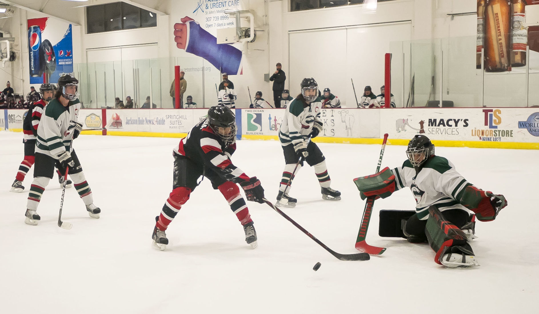 Jackson Hole High School hockey